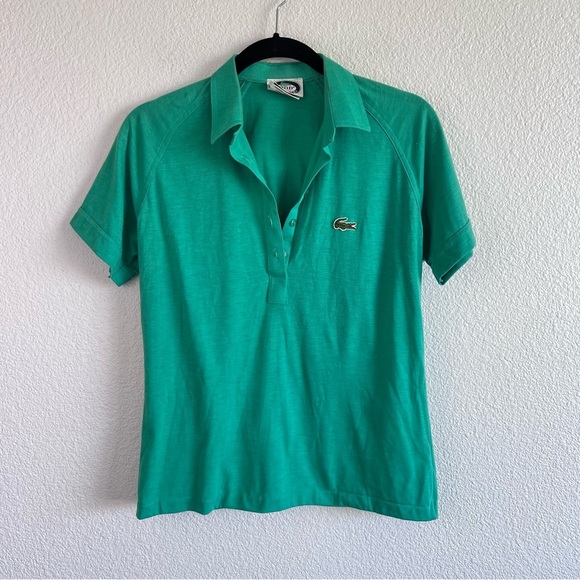 IZOD Sports Lacoste Women’s Green Polo Shirt - Picture 1 of 9